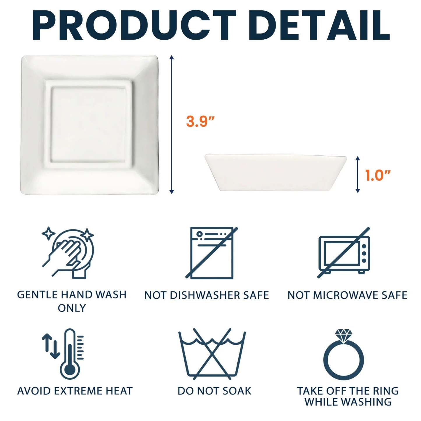 Custom Bestie Photo Trinket Tray For Best Friend Friendship Thank You Gifts - Personalized Jewelry Dish