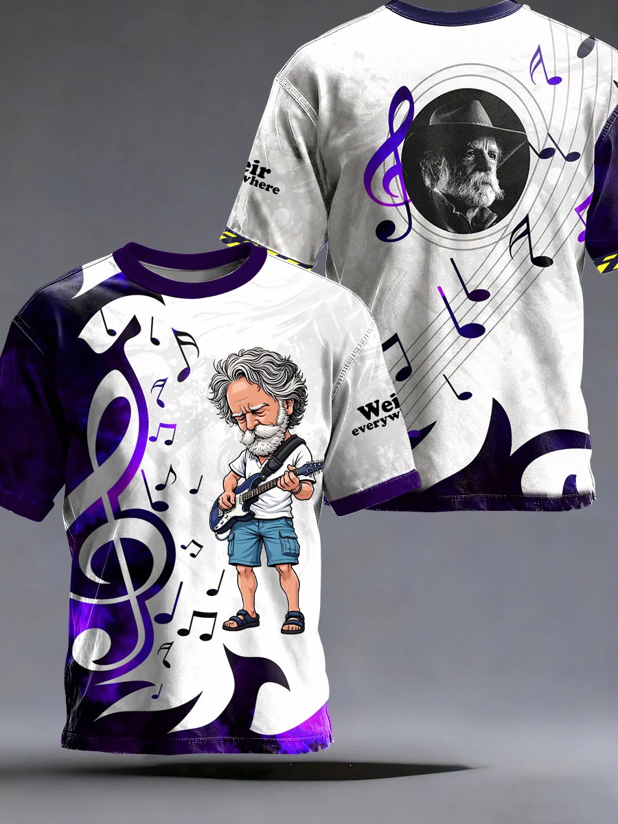 Men's RIP Bob Weir Short Sleeves T-shirt