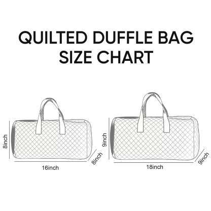 Hippie Van Quilted Duffle Bag GFTOTP16144