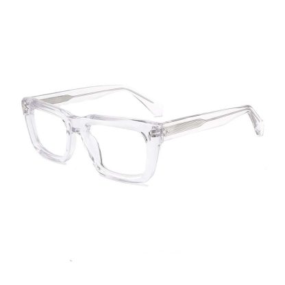 Sutton Retro Rectangle Acetate Glasses Frame