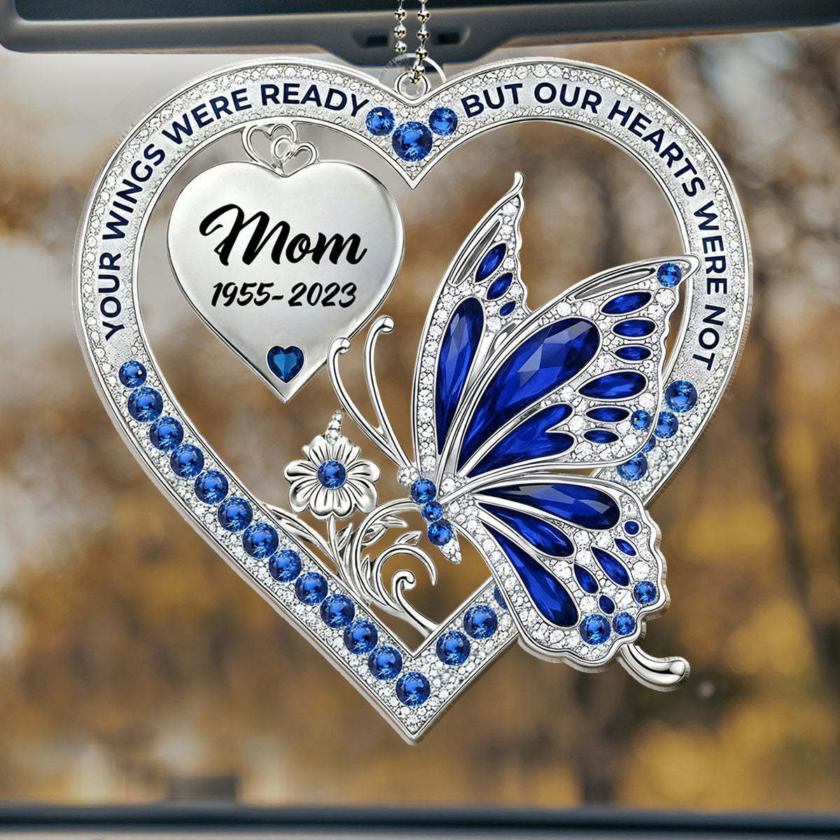 Your Wings - Personalized Custom Car Ornament
