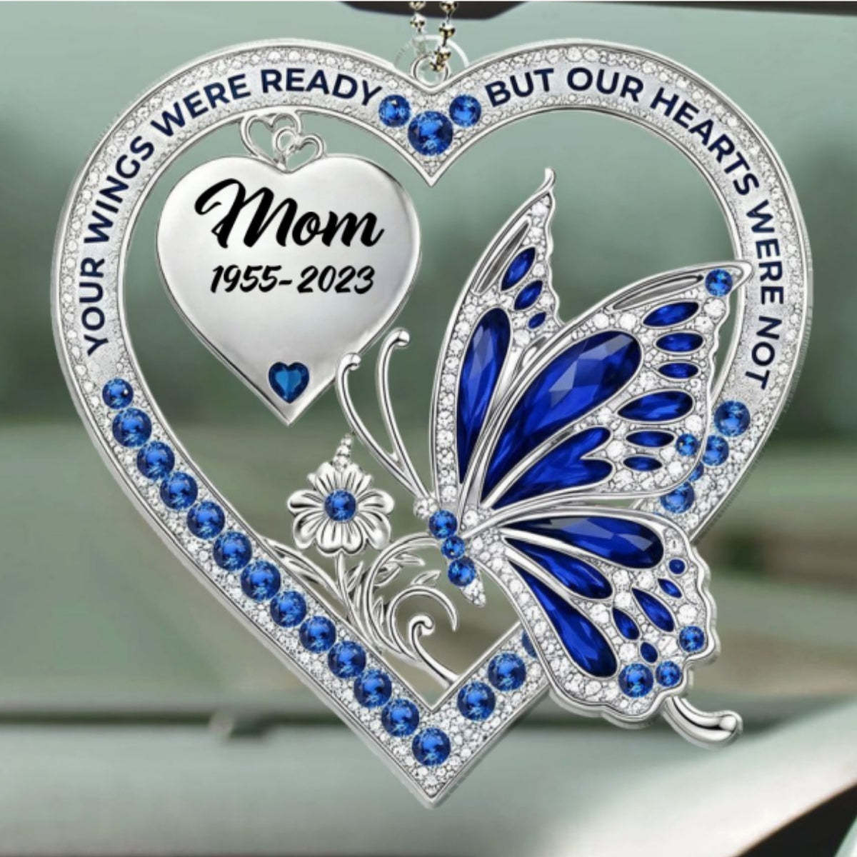 Your Wings - Personalized Custom Car Ornament