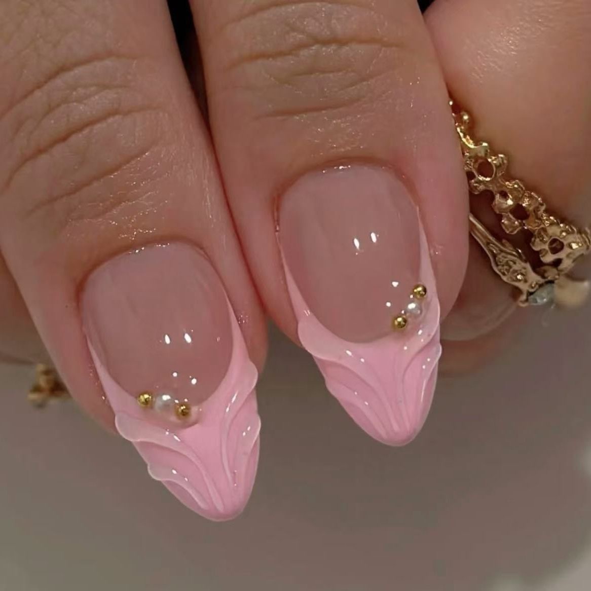 3D Ice Sculpture Nails