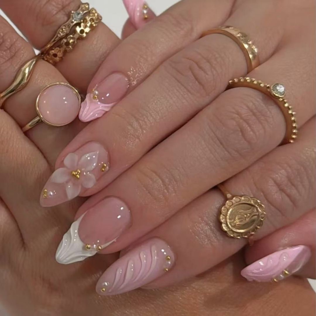 3D Ice Sculpture Nails