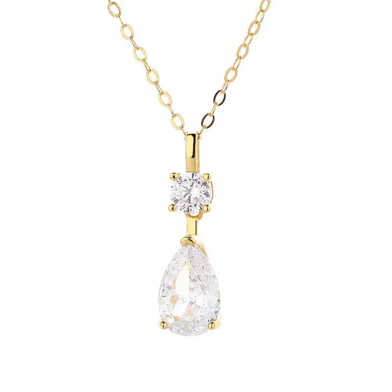 Pear Necklace | 925 Sterling Silver