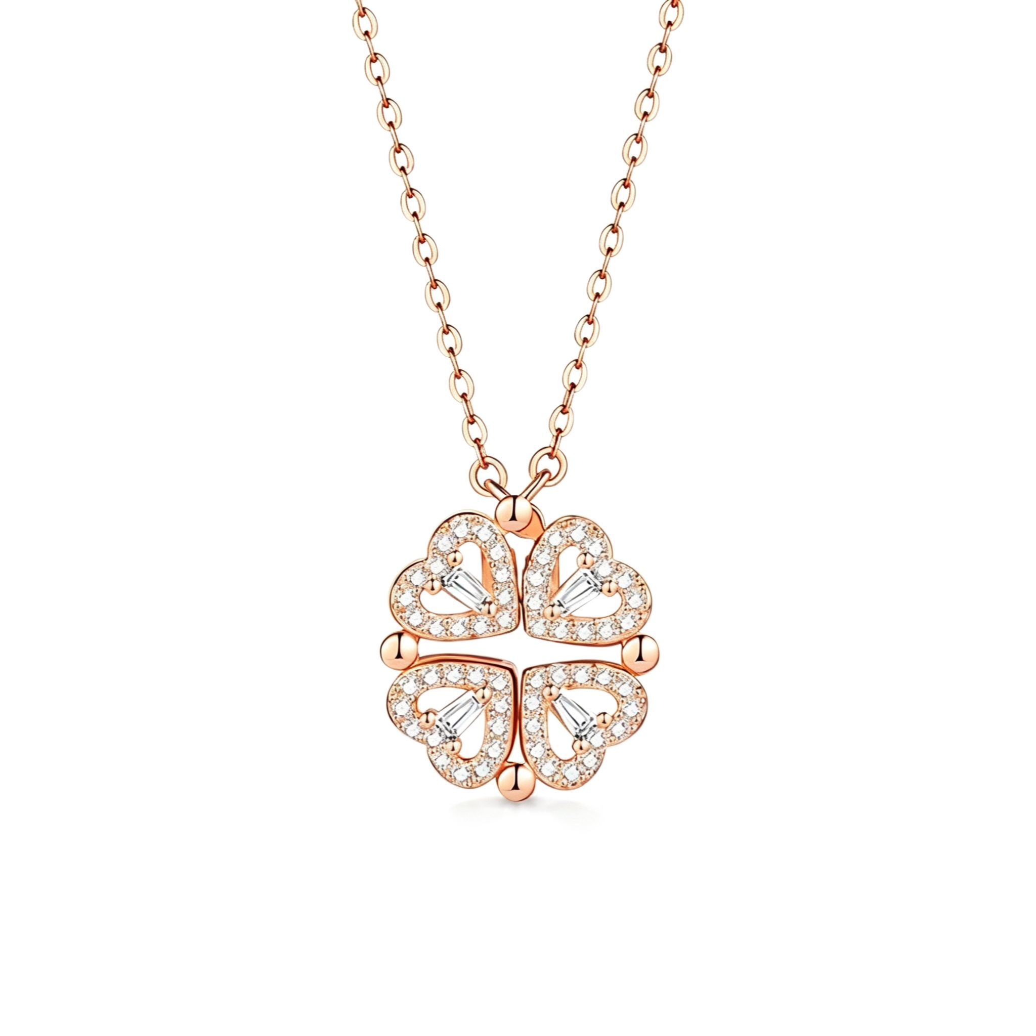 Aphrodite Clover Necklace｜925 Sterling Silver
