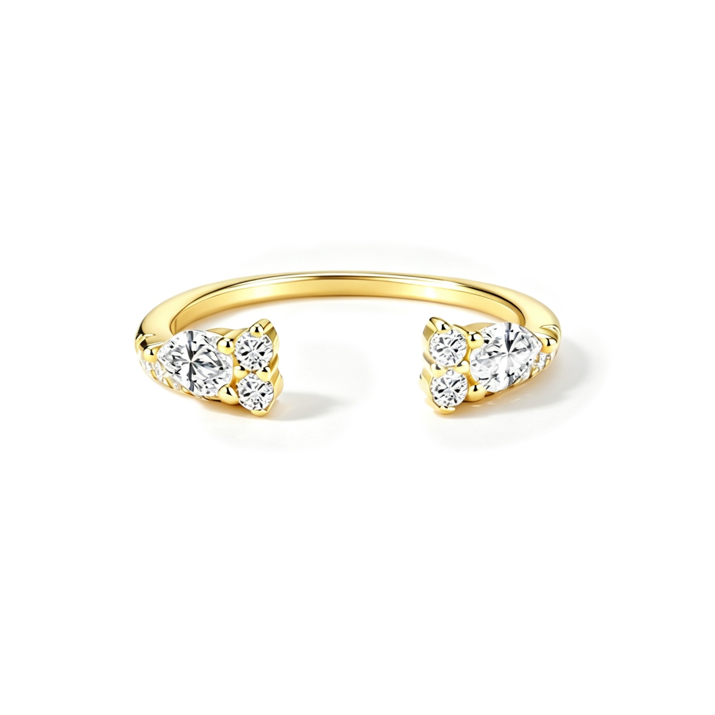 Daphne Oval Moissanite Ring ｜925 Sterling Silver 