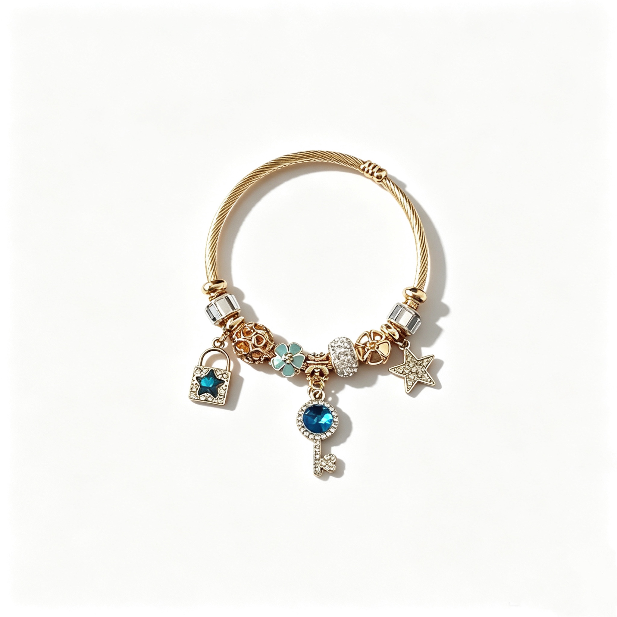 Belle charm bracelets
