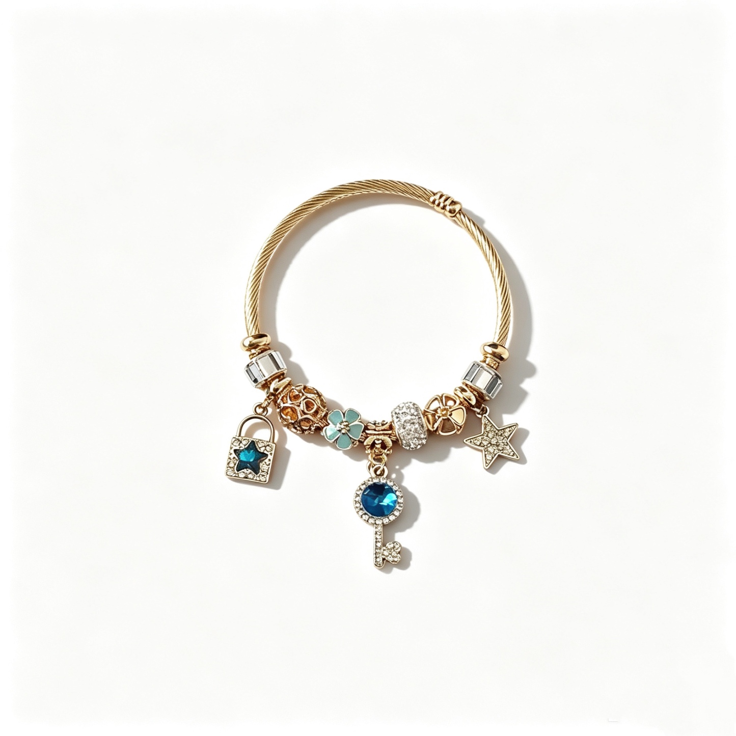 Belle charm bracelets