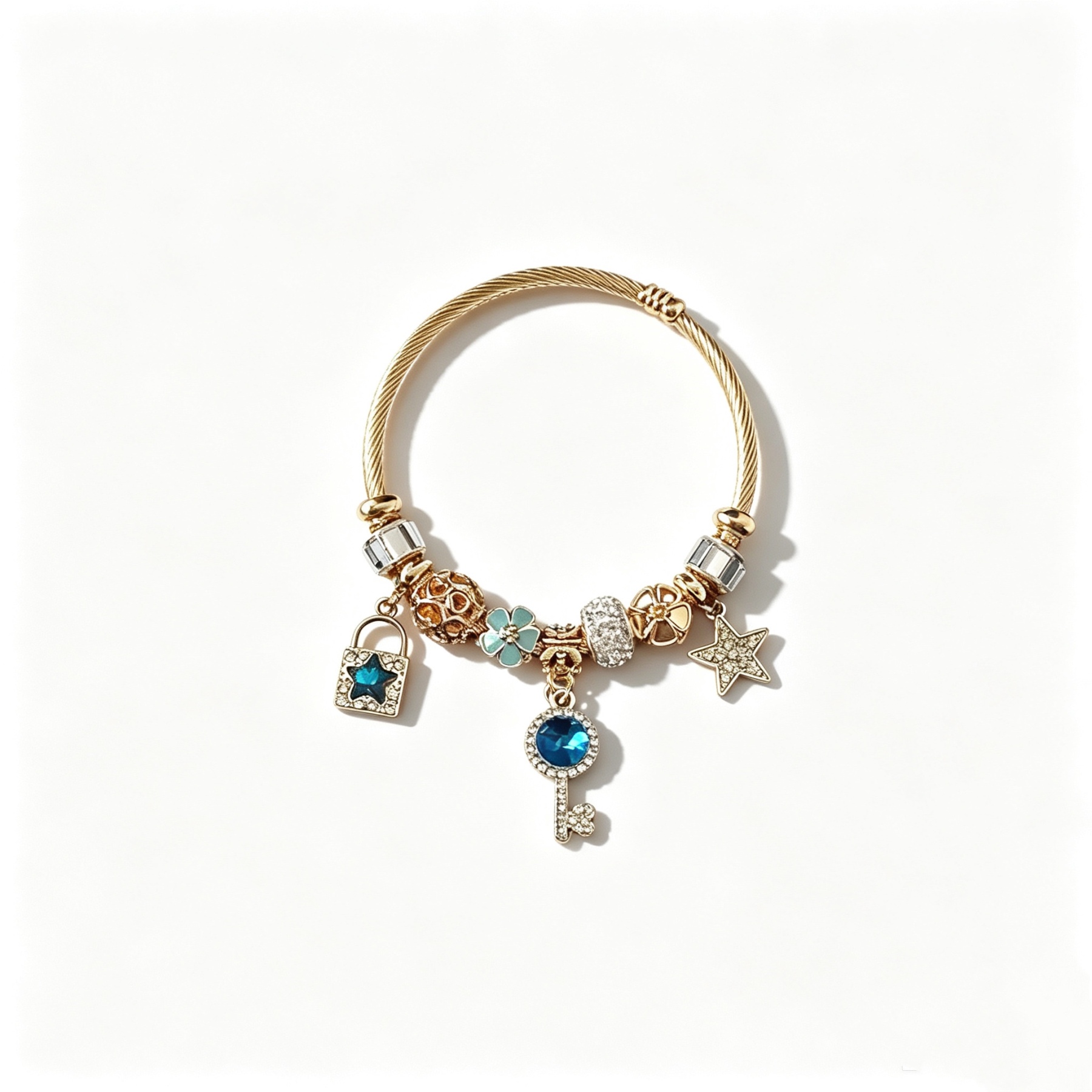 Belle charm bracelets