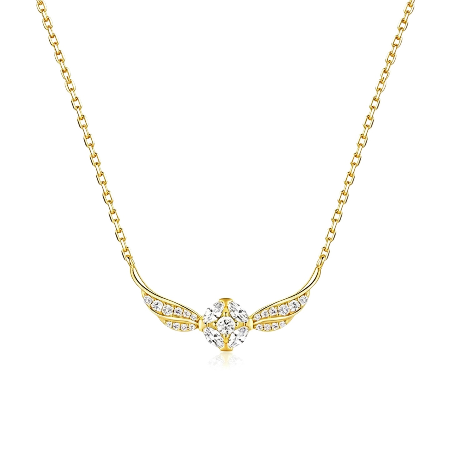 Shiny Golden Snitch Necklace