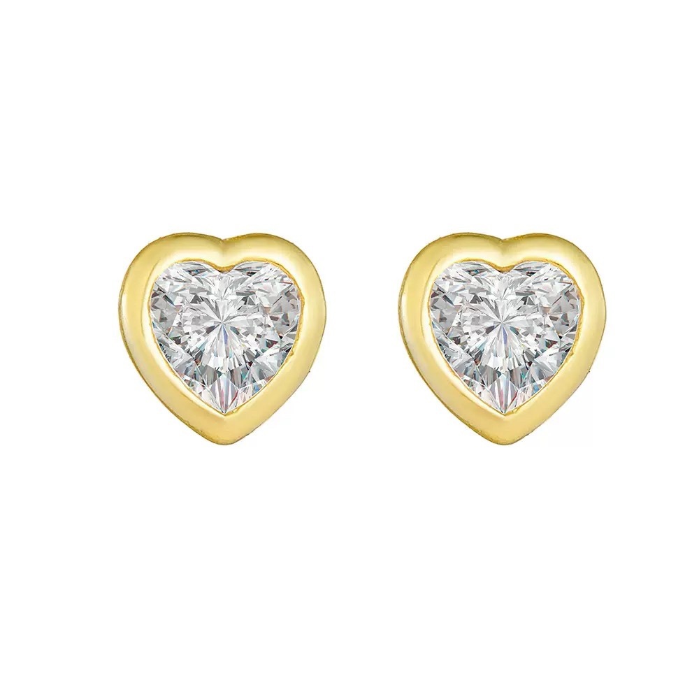 Antheia Heart Earrings | 925 Sterling Silver
