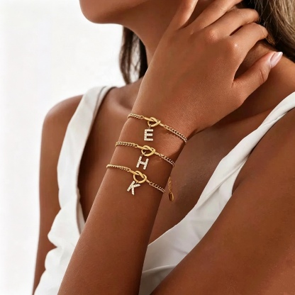 My Initial Gift Bracelet