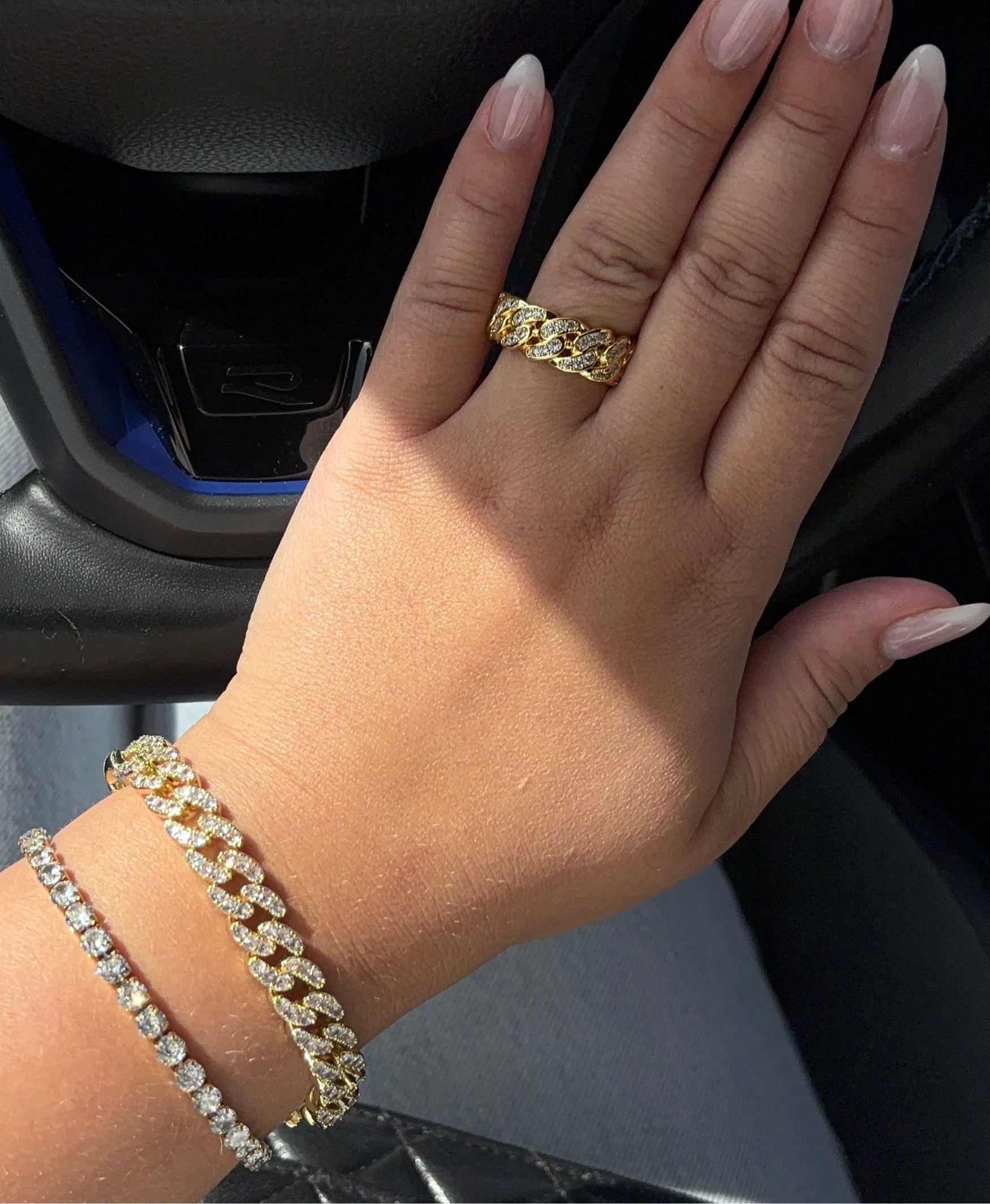 Gold Cuban Glow Set