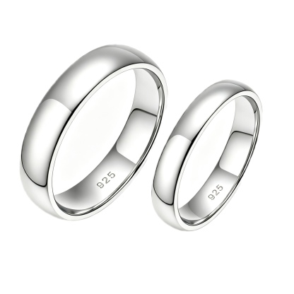 Classic Eternity Band Couple Rings 
 | 925 Sterling Silver