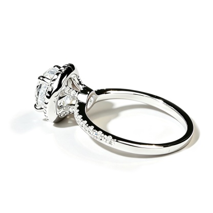 Winston Halo Ring | 925 Sterling Silver