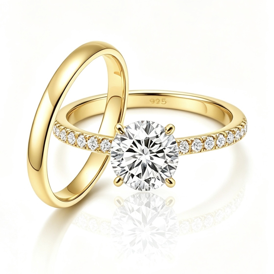 Eternity Wedding Rings | 925 Sterling Silver