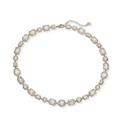 Versailles Geo Gem Jewelry Two‑Piece Set