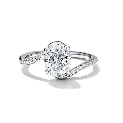 Diana Moissanite Ring｜925 Sterling Silver