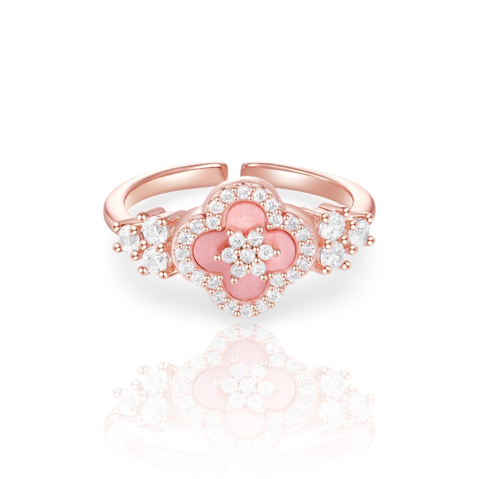 Diamond Bloom Ring