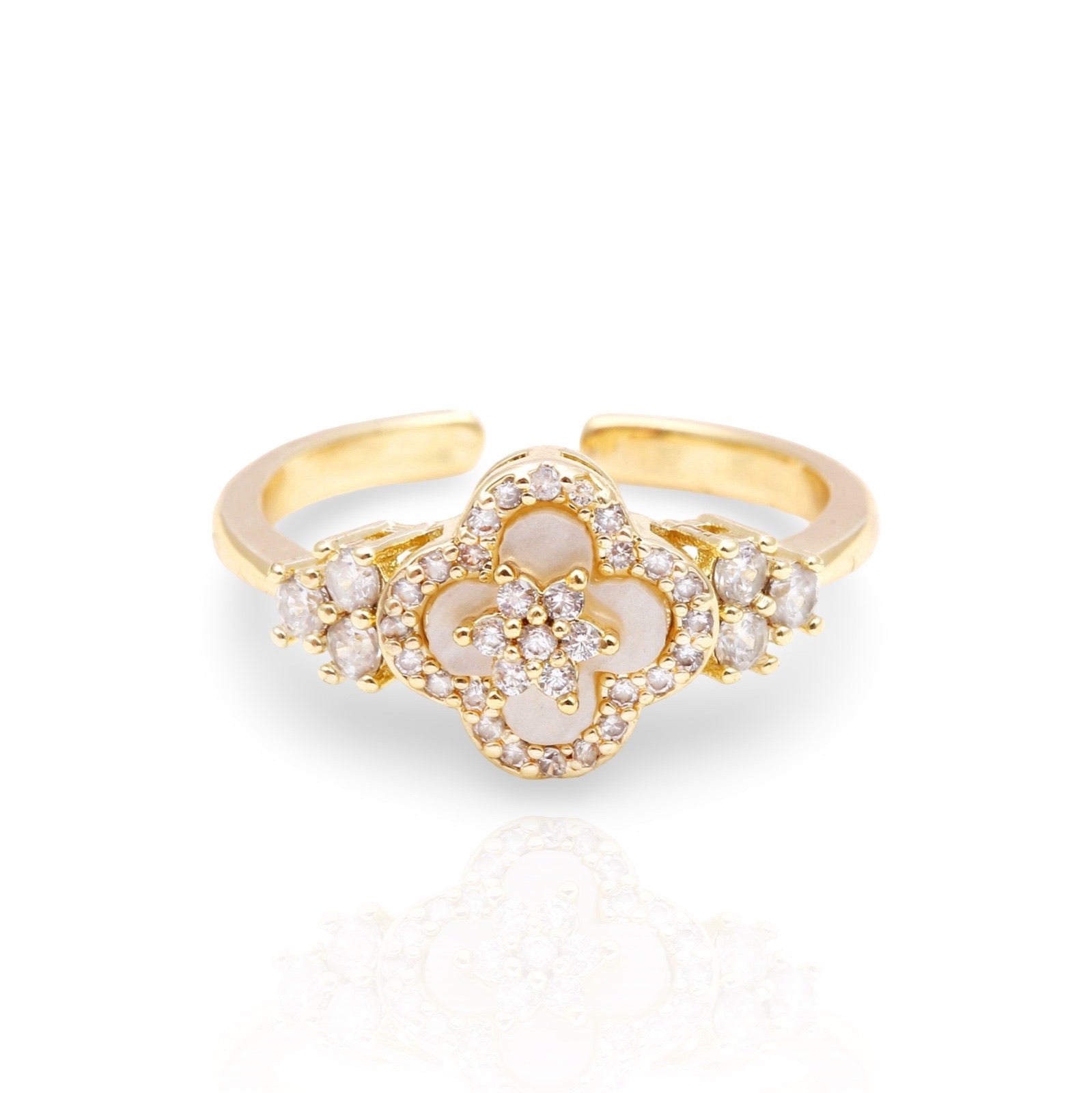 Diamond Bloom Ring