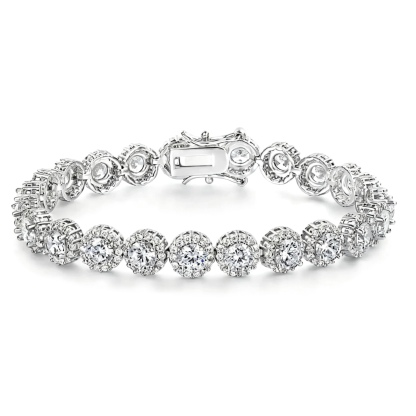 Tennis Halo Bracelet