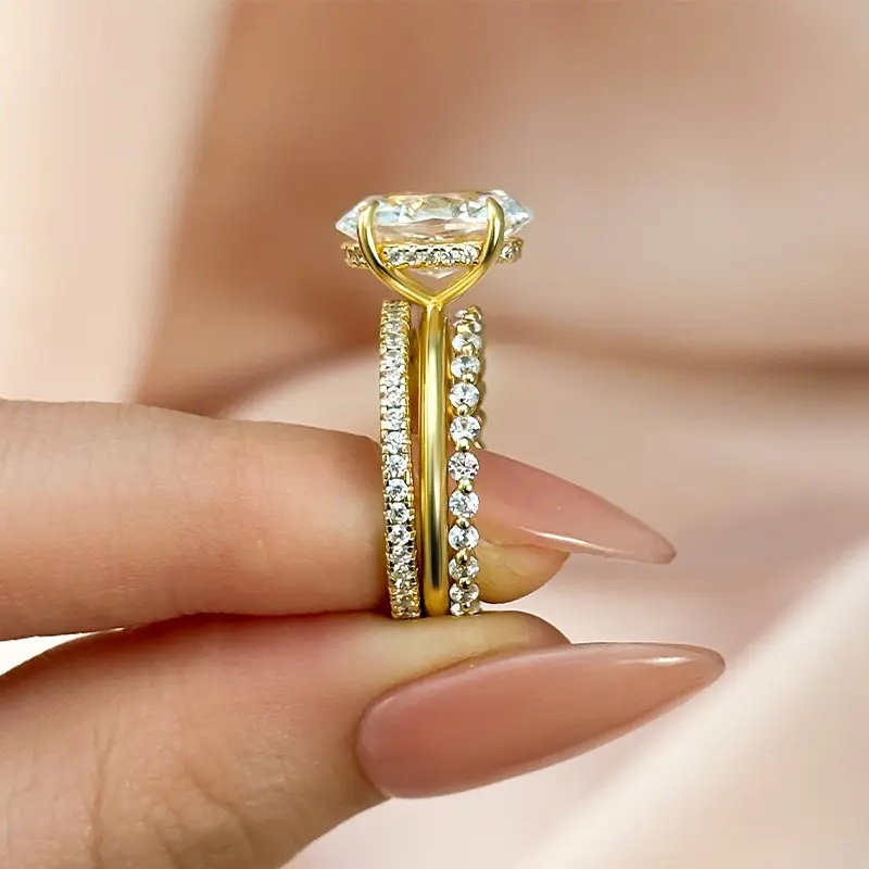 Theia Oval Diamond Ring｜925 Sterling Silver
