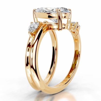 Aurelia Teardrop Moissanite Ring｜925 Sterling Silver