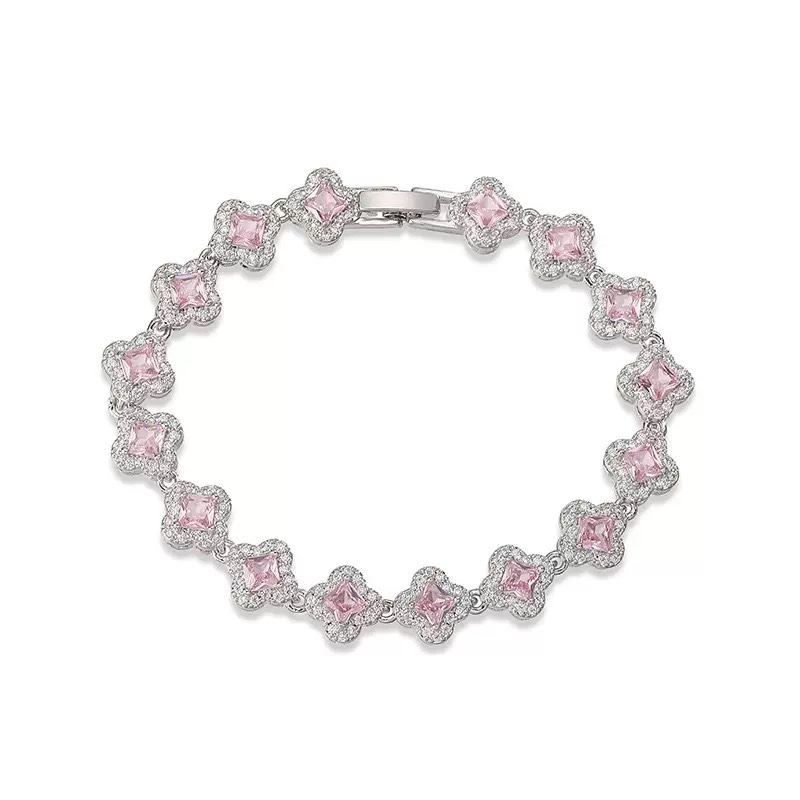 Celandine Clover Tennis Bracelet