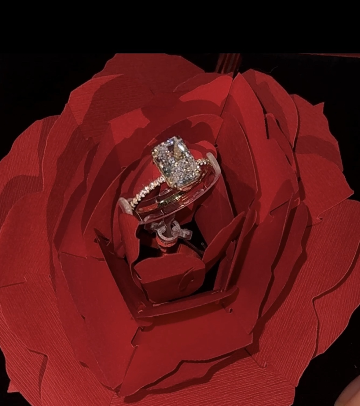 Rose ring box