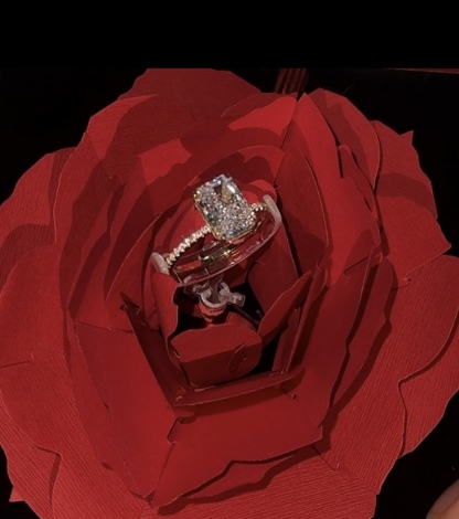 Rose ring box