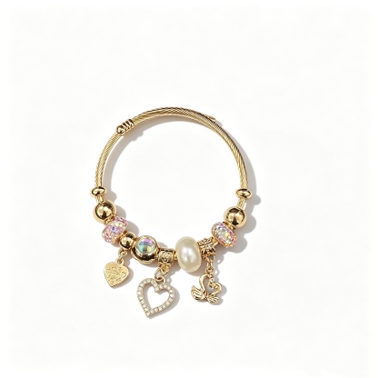 Belle charm bracelets