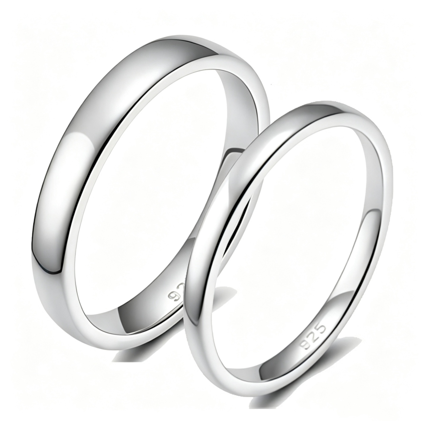 Nia Couple Rings | 925 Sterling Silver
