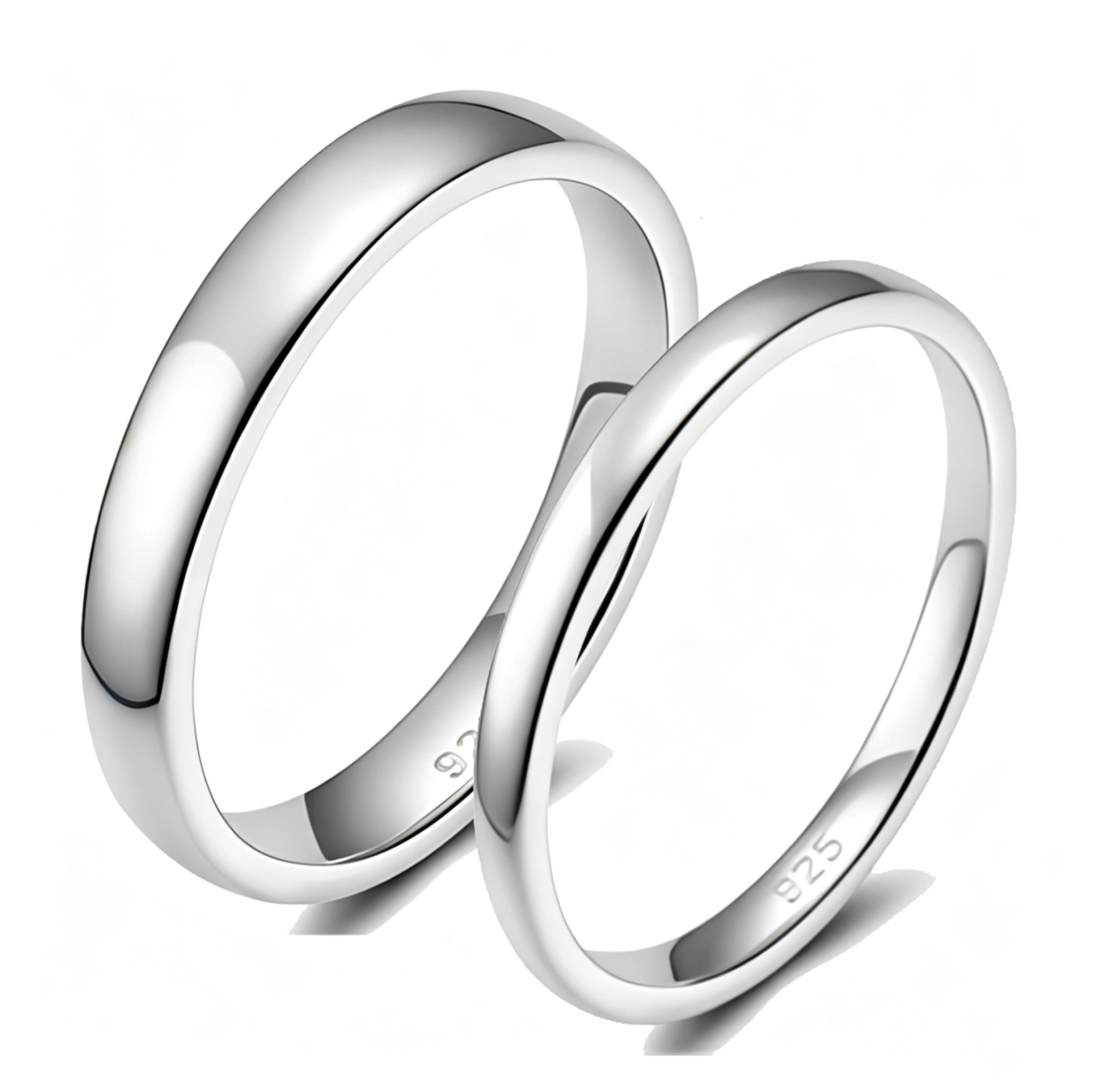 Nia Couple Rings | 925 Sterling Silver