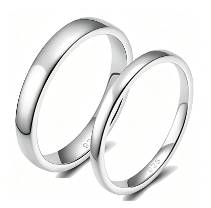 Nia Couple Rings | 925 Sterling Silver