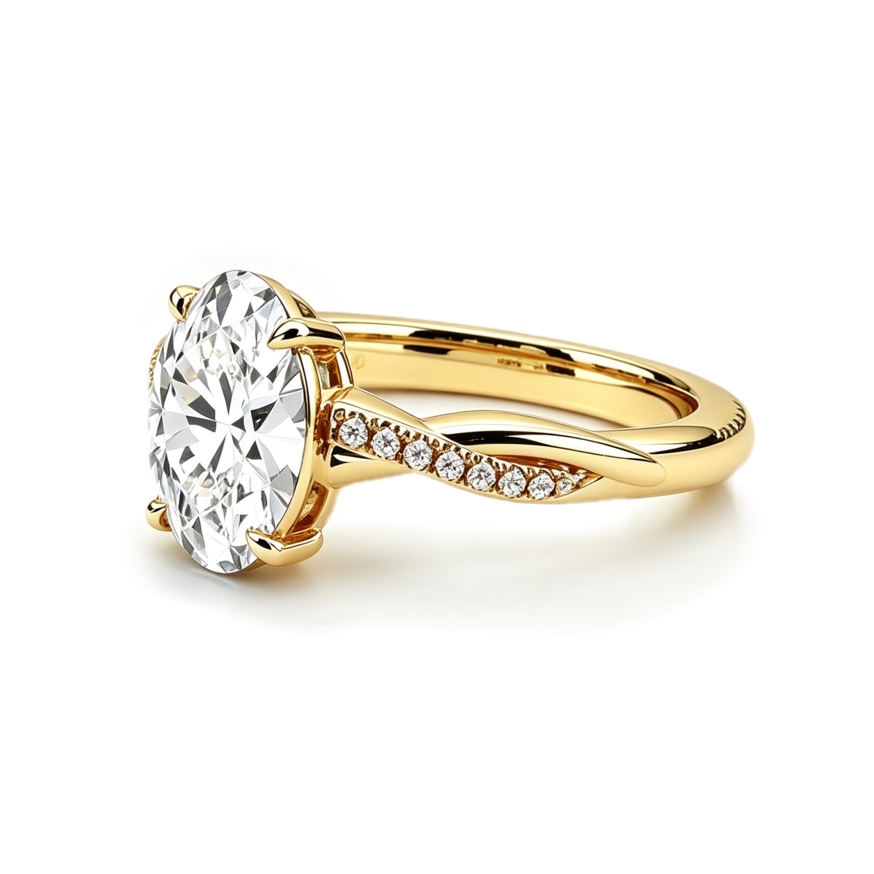 Clara Grace Moissanite Ring｜925 Sterling Silver 