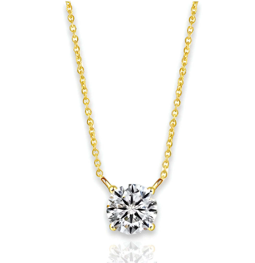 Diamond Stud Necklace