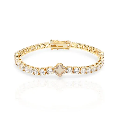 Xara Four-Leaf Clover Bracelet