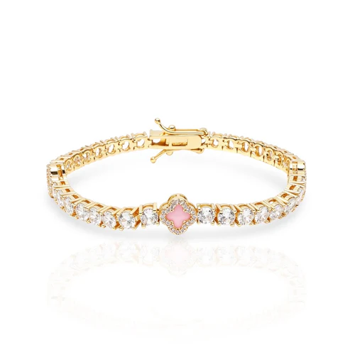Xara Four-Leaf Clover Bracelet