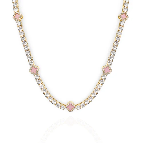 Xara Four-Leaf Clover Necklace