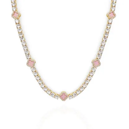 Xara Four-Leaf Clover Necklace