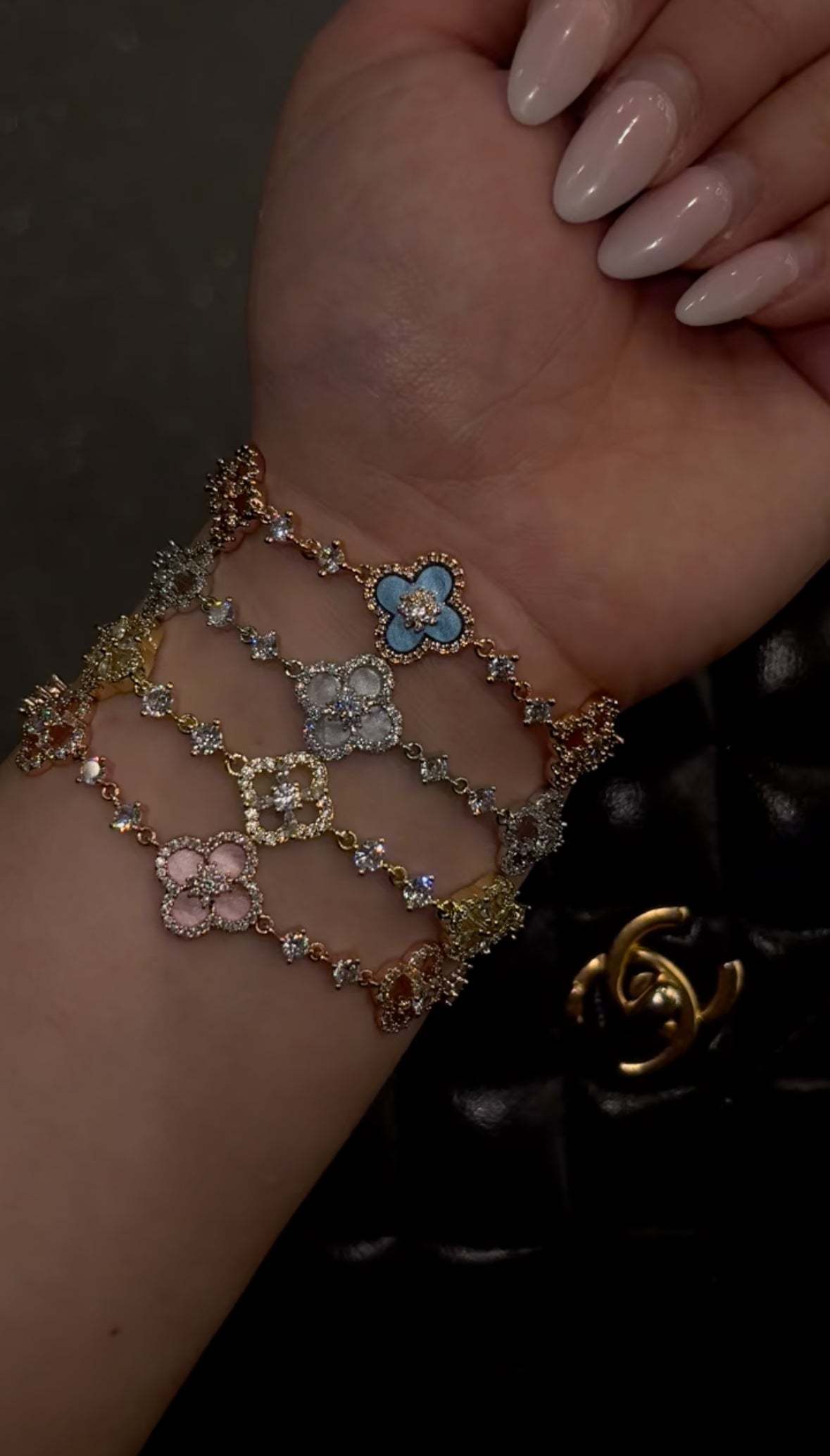 Diamond Bloom Bracelet