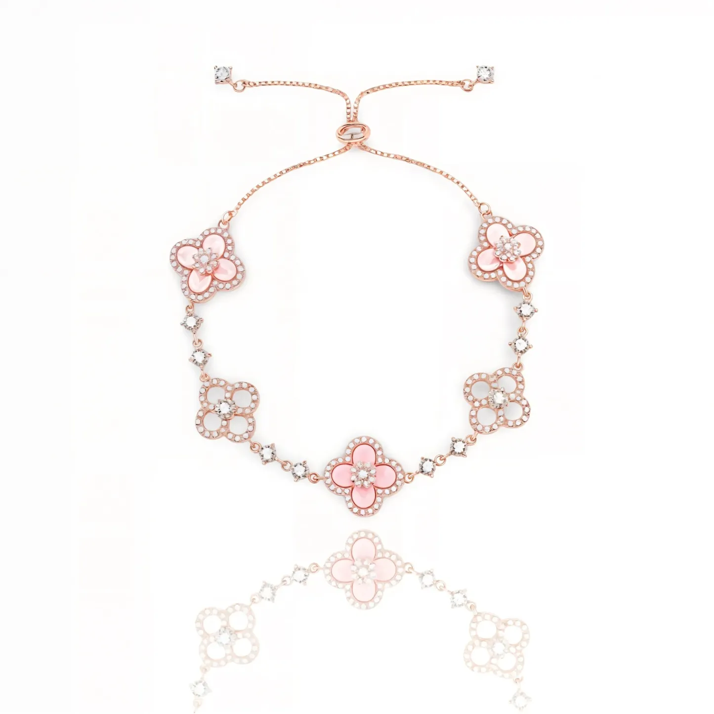 Diamond Bloom Bracelet