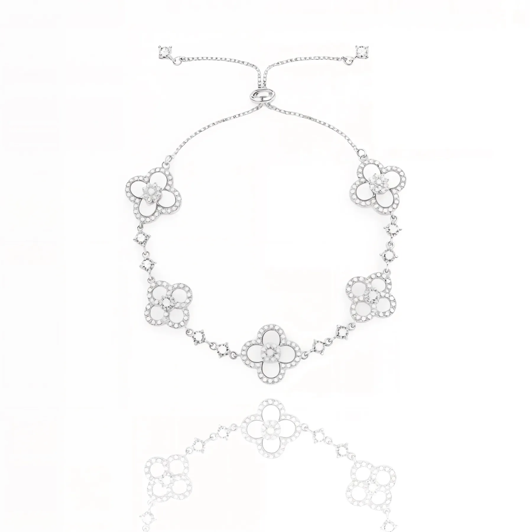Diamond Bloom Bracelet
