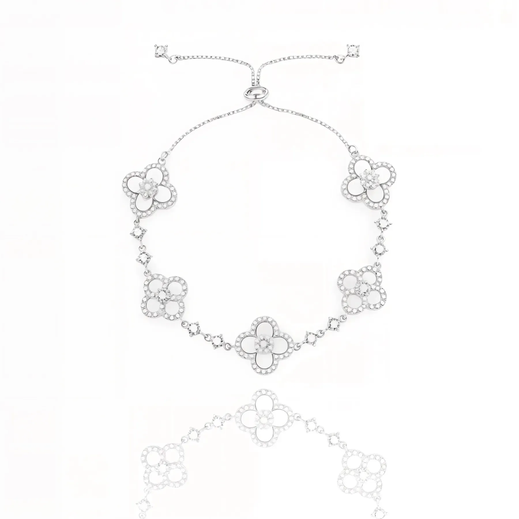 Diamond Bloom Bracelet
