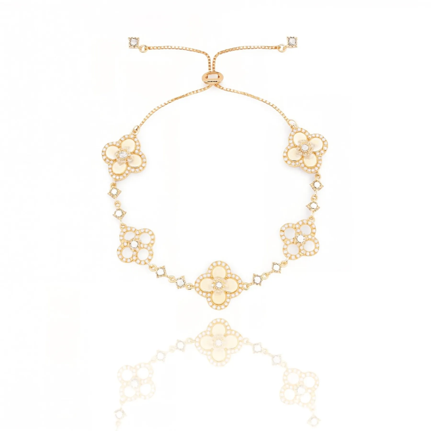 Diamond Bloom Bracelet
