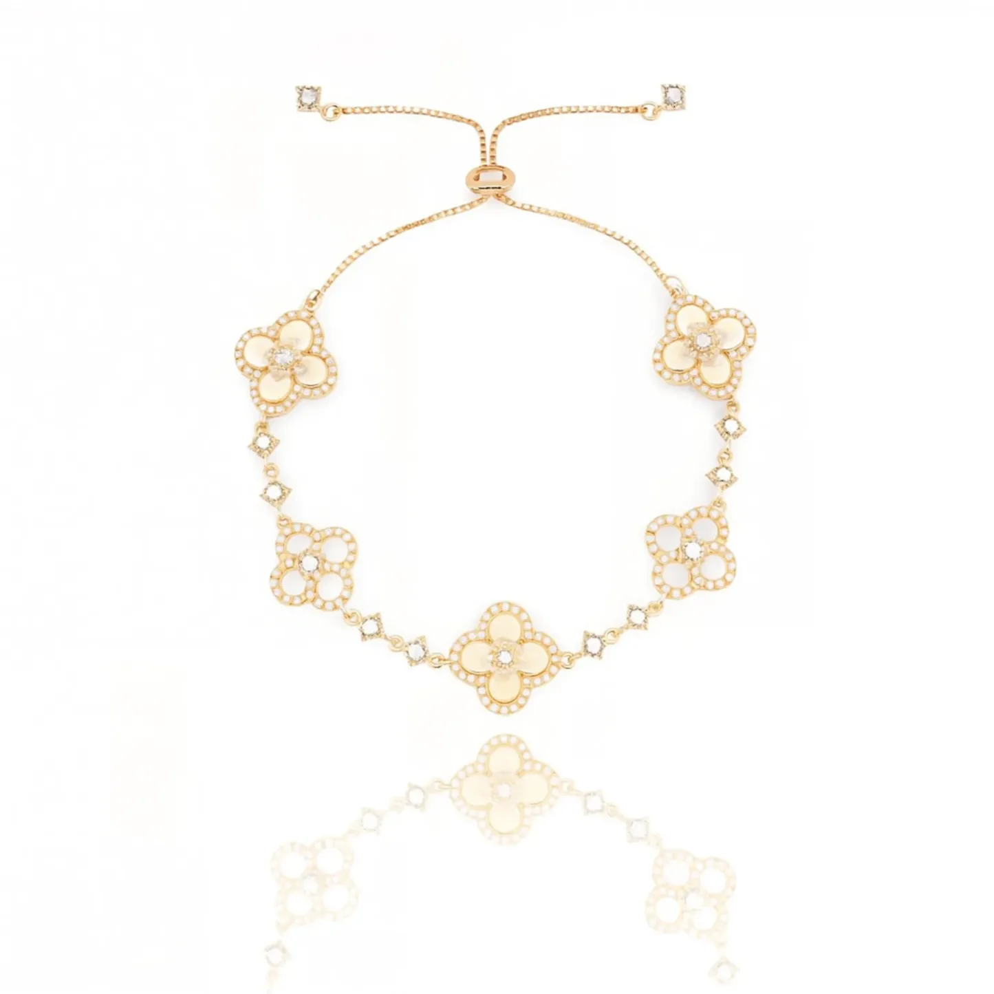 Diamond Bloom Bracelet
