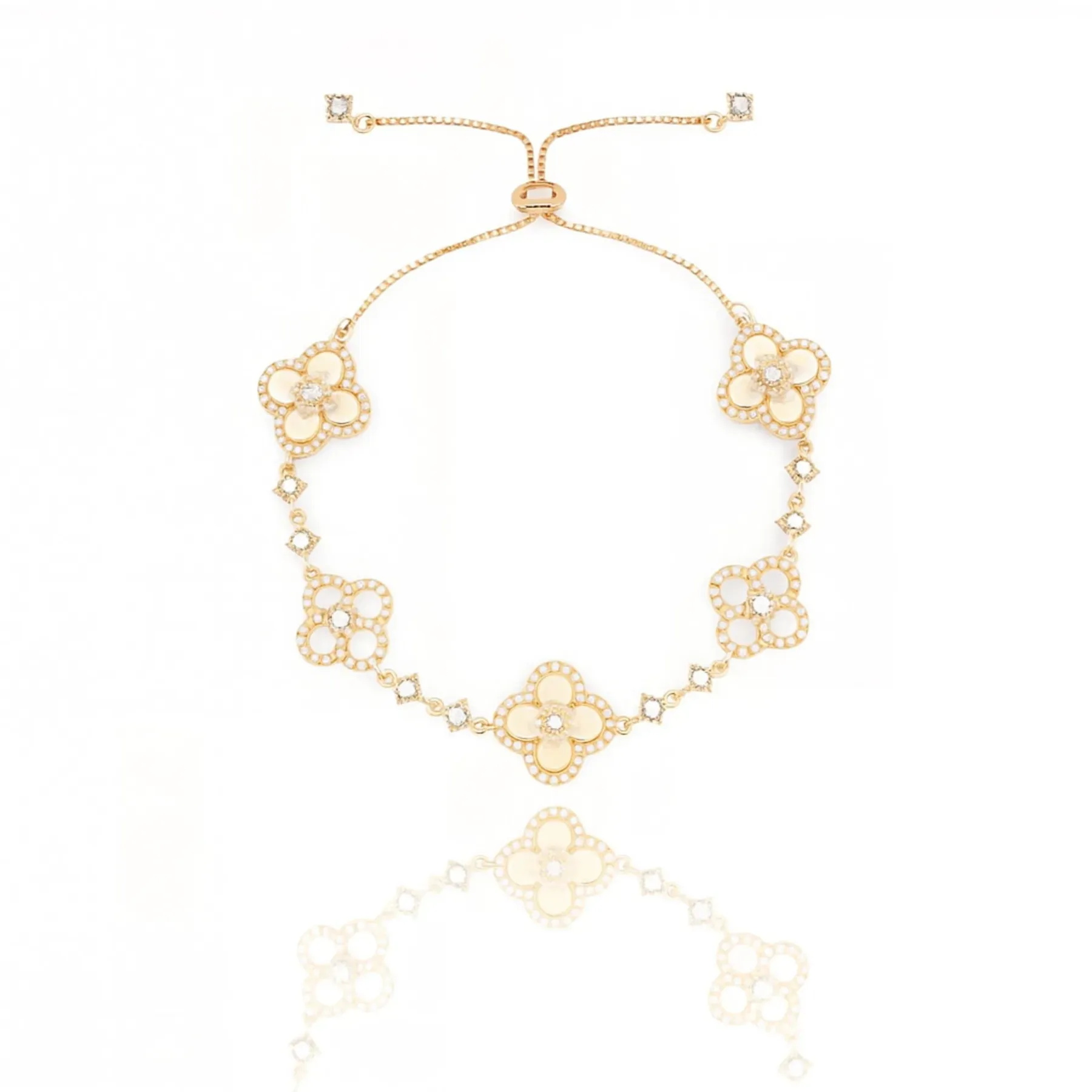 Diamond Bloom Bracelet