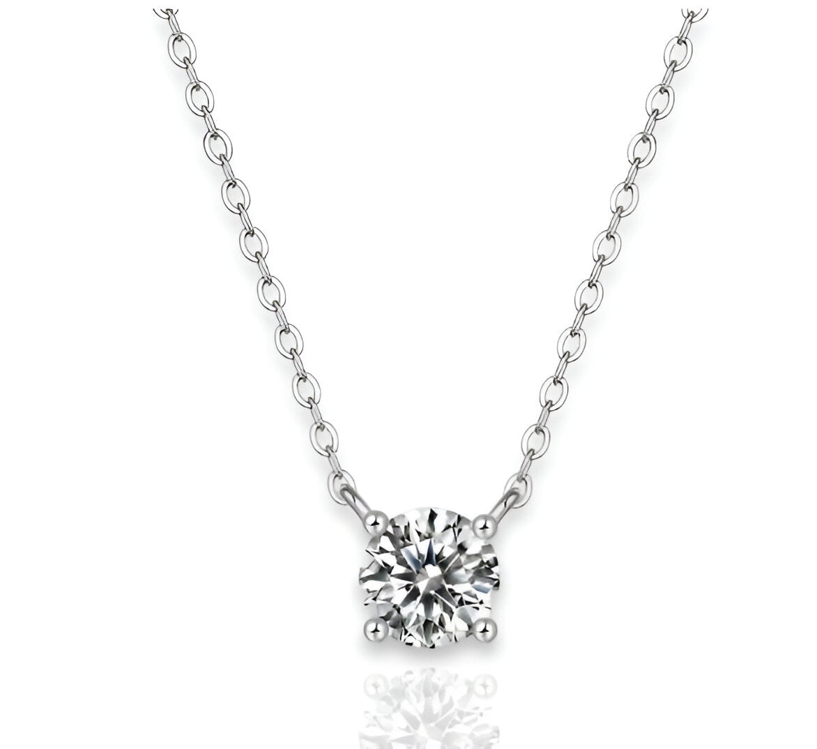 Diamond Stud Necklace