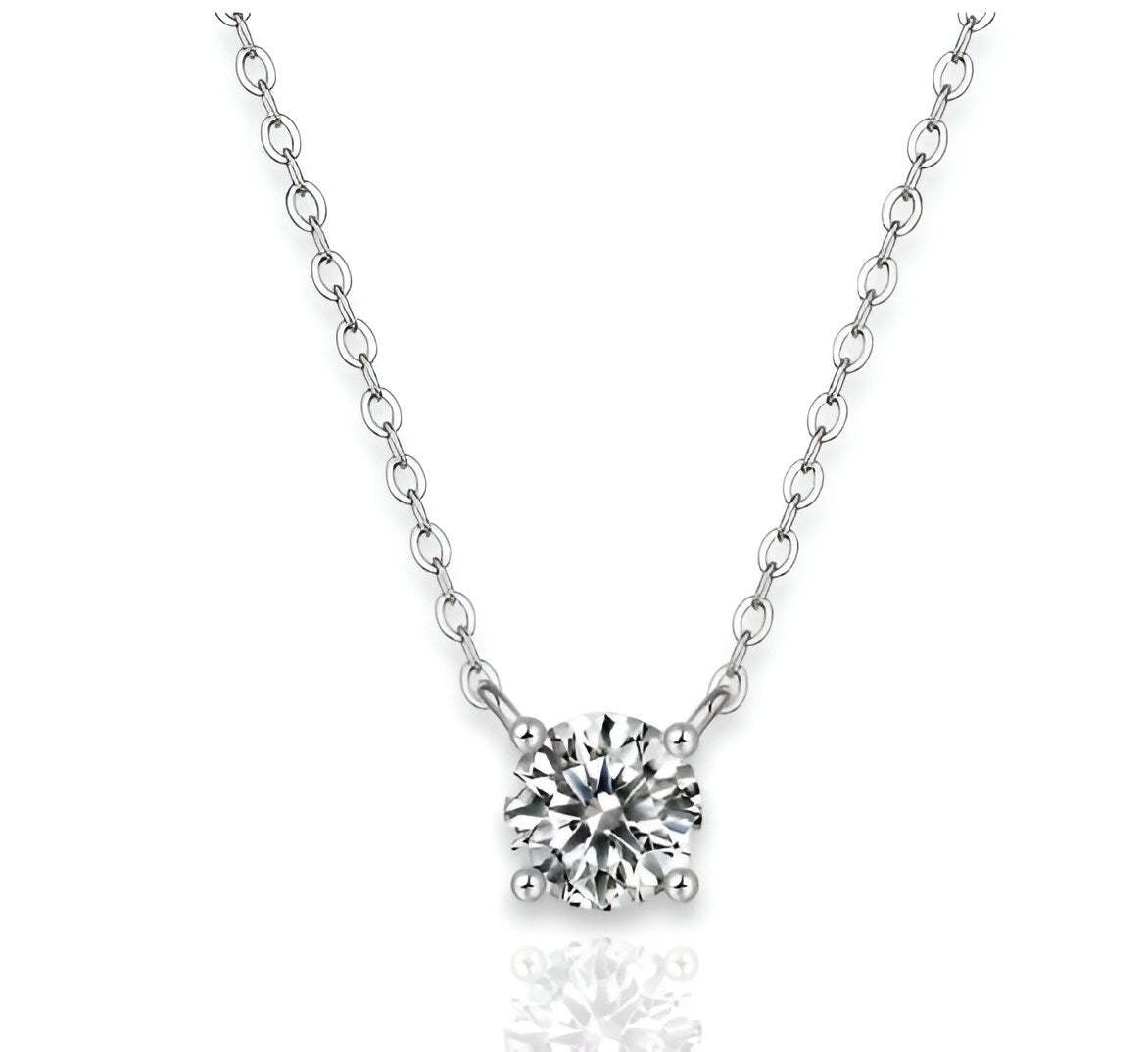 Diamond Stud Necklace